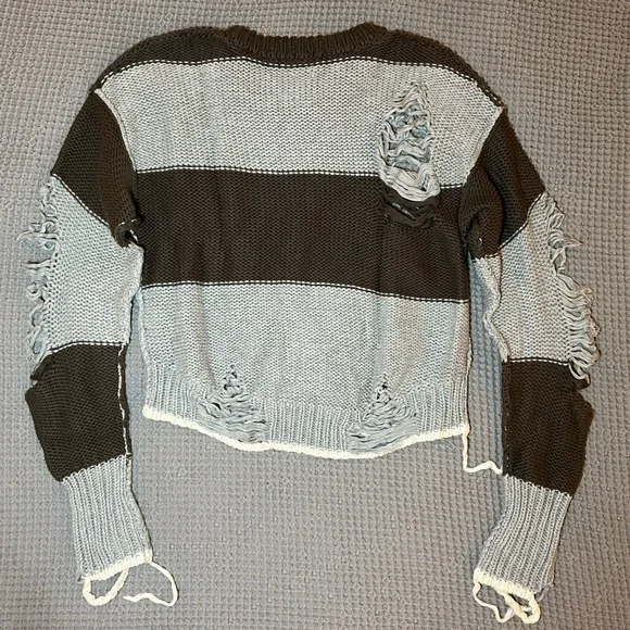 NSF Presley Destroyed Sweater - Picture 3 of 7